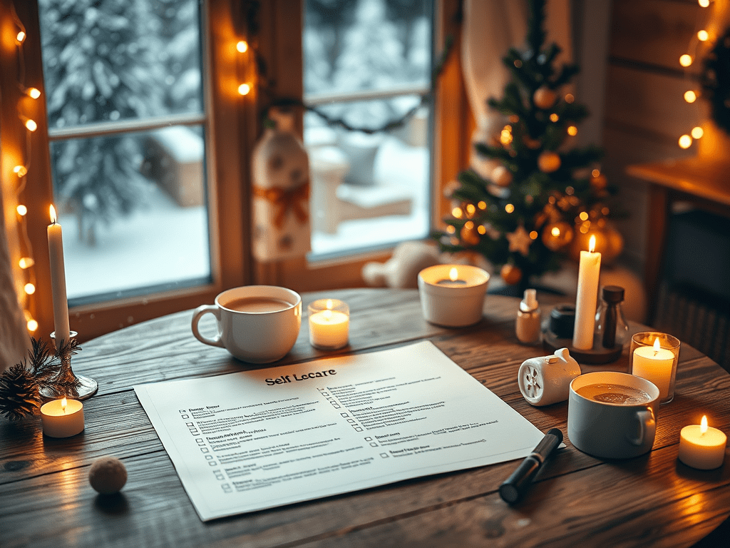 A Christmas Eve Self-Care&nbsp;Checklist